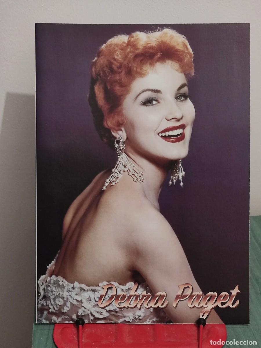 Cine: Debra Paget . Reportaje 8 paginas revista Accion cine