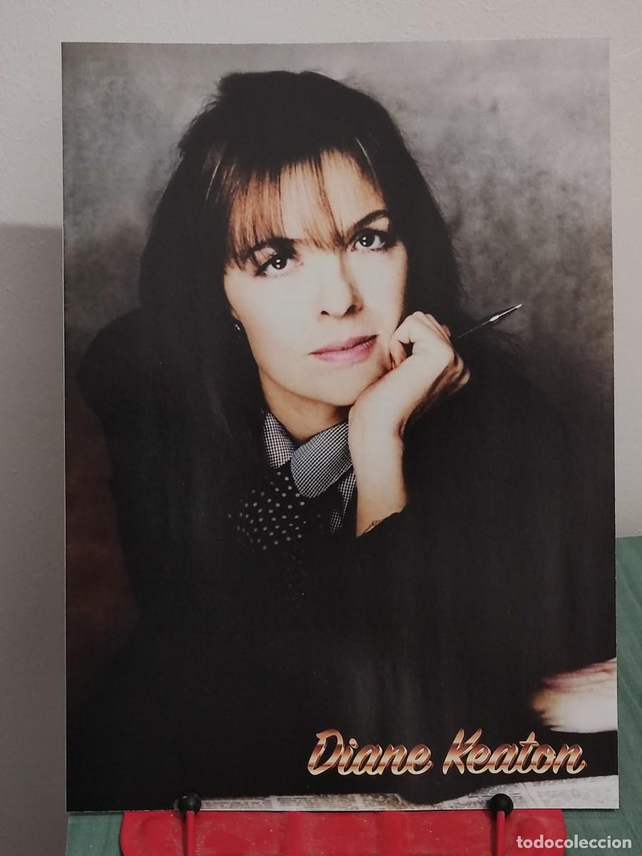 Cine: Diane Keaton . Reportaje 8 paginas revista Accion cine