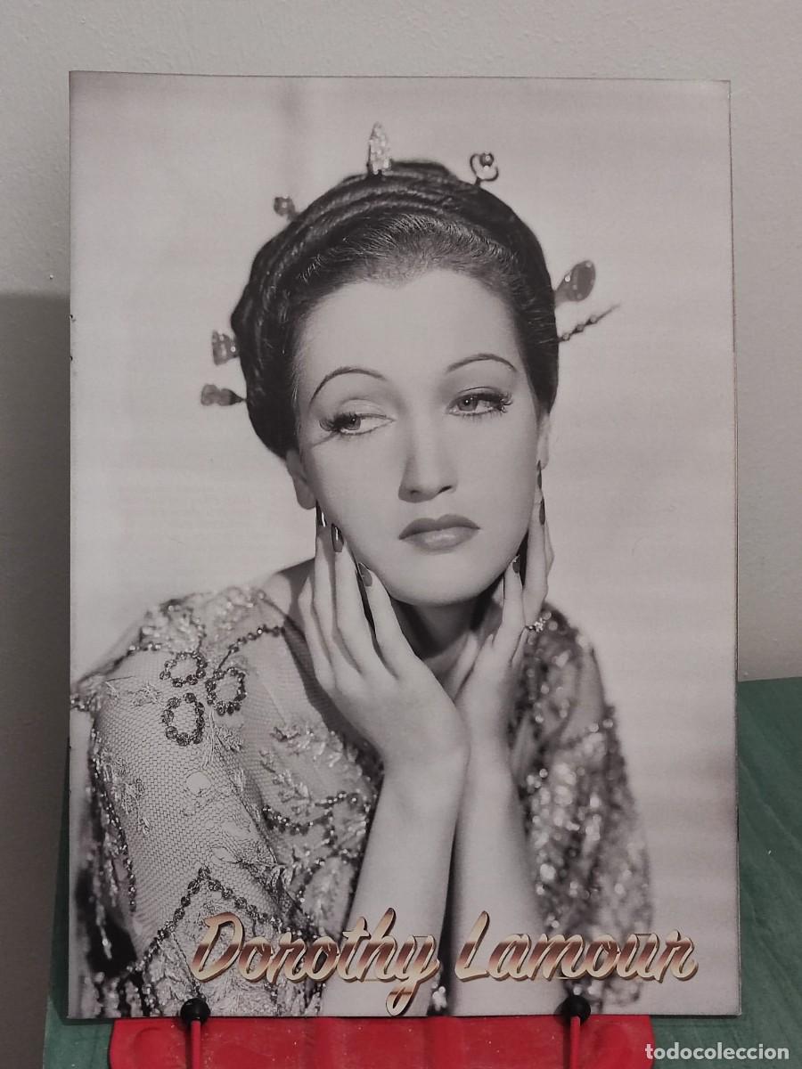 Cine: Dorothy Lamour . Reportaje 8 paginas revista Accion cine