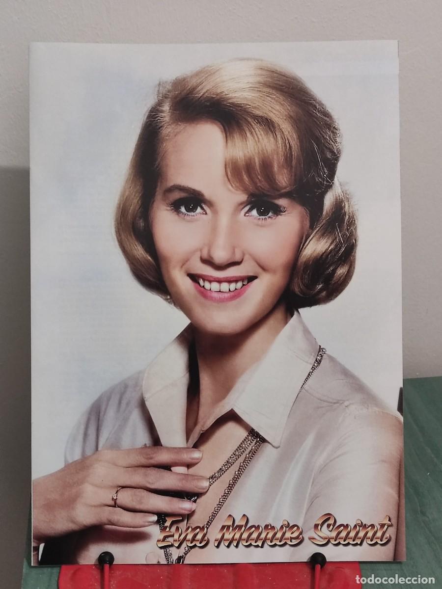 Cine: Eva Marie Saint . Reportaje 8 paginas revista Accion cine