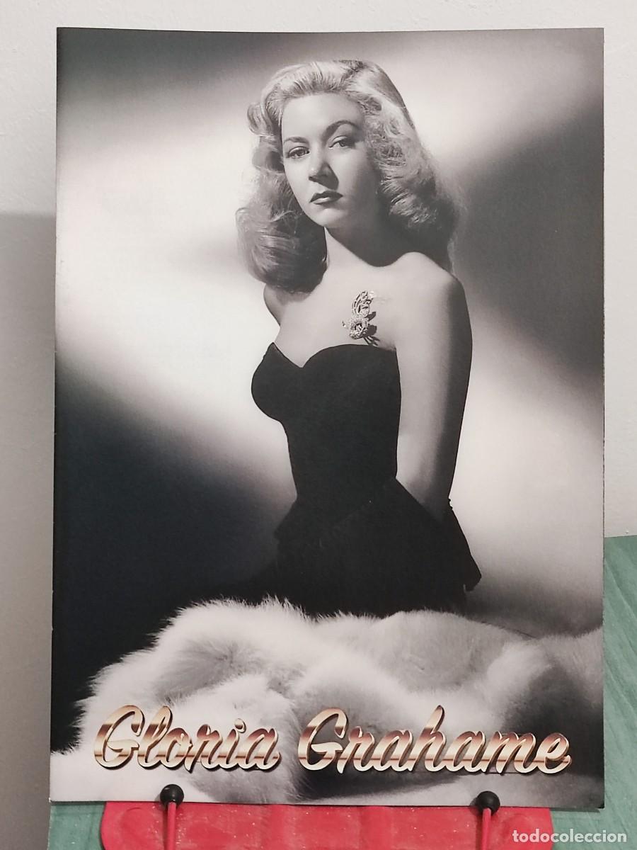 Cine: Gloria Grahame . Reportaje 8 paginas revista Accion cine