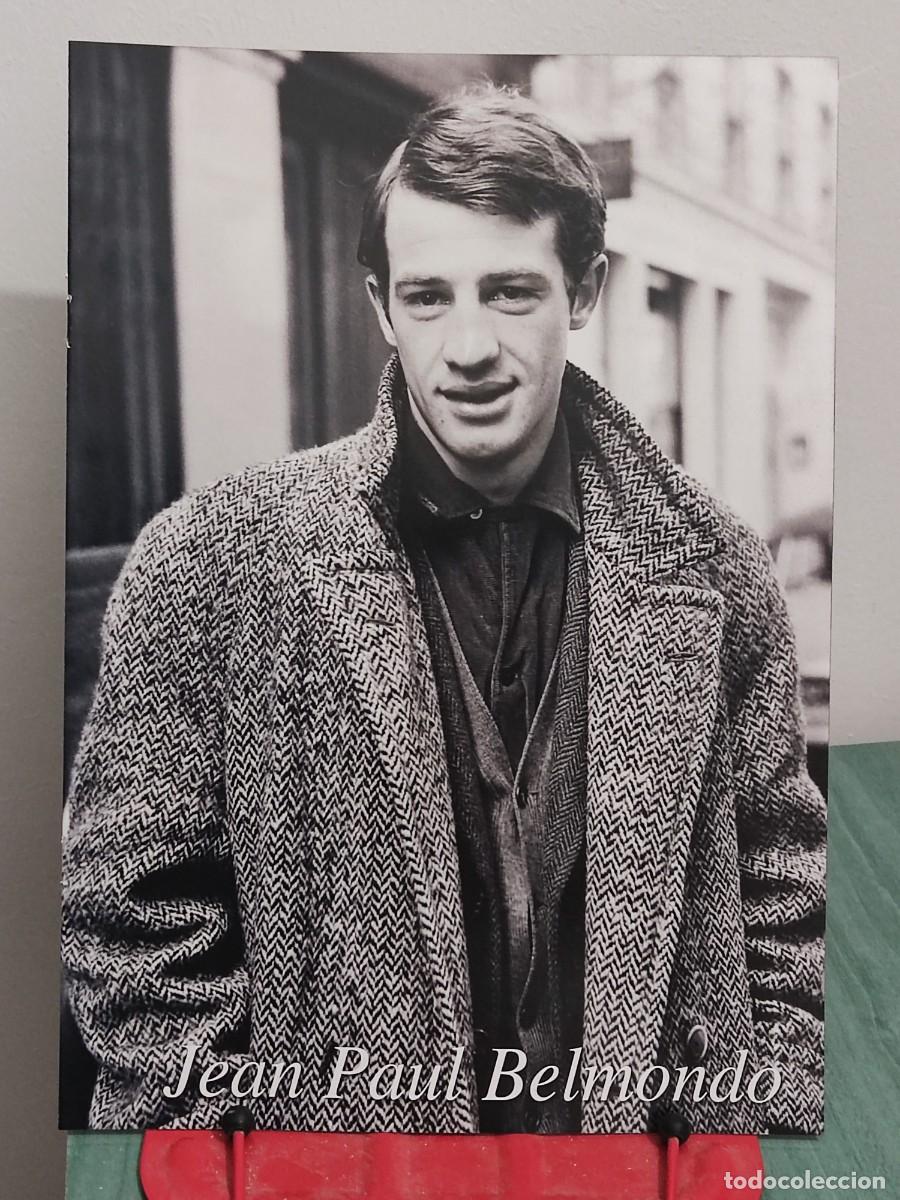 Cine: Jean Paul Belmondo . Reportaje 8 paginas revista Accion cine