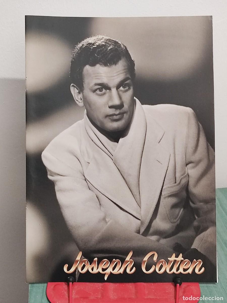 Cine: Joseph Cotten . Reportaje 8 paginas revista Accion cine