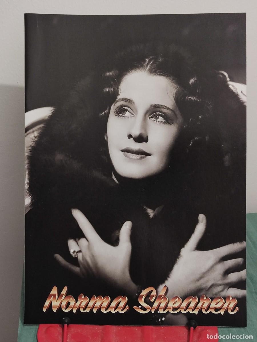 Cine: Norma Shearer . Reportaje 8 paginas revista Accion cine