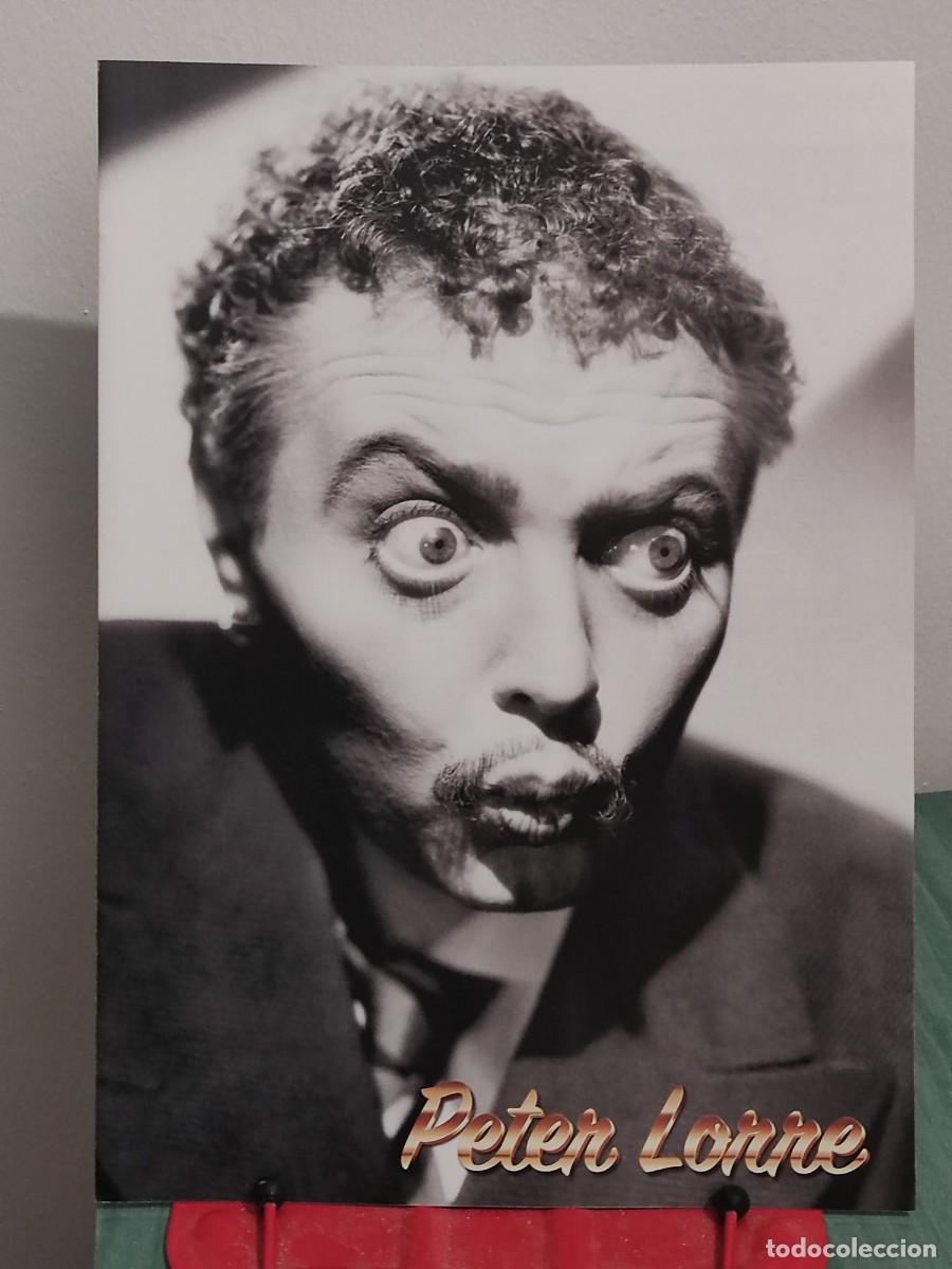 Cine: Peter Lorre . Reportaje 8 paginas revista Accion cine