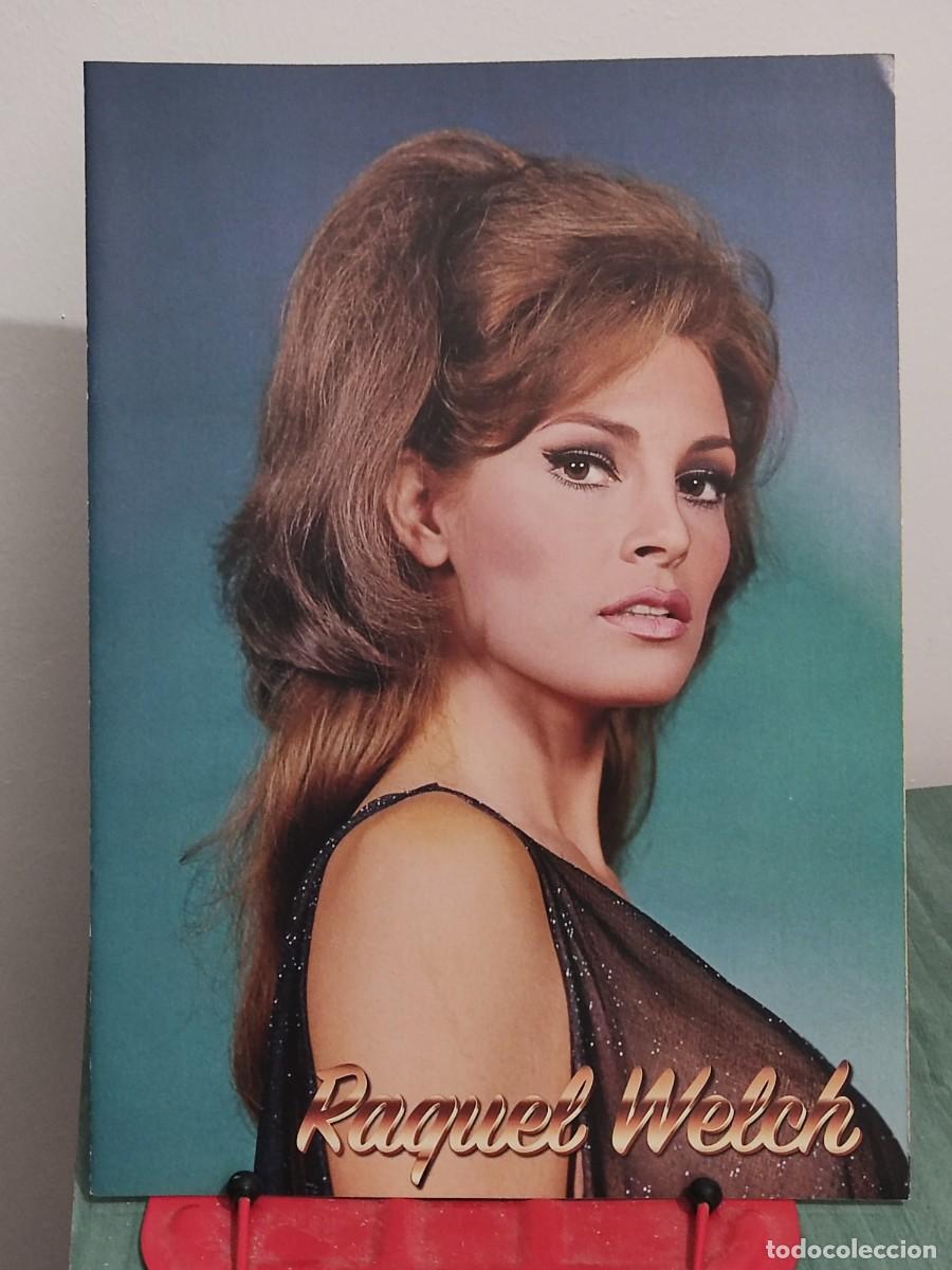 Cine: Raquel Welch . Reportaje 8 paginas revista Accion cine