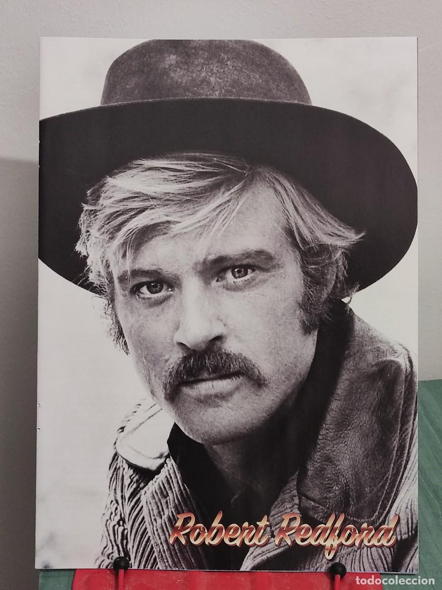 Cine: Robert Redford . Reportaje 8 paginas revista Accion cine