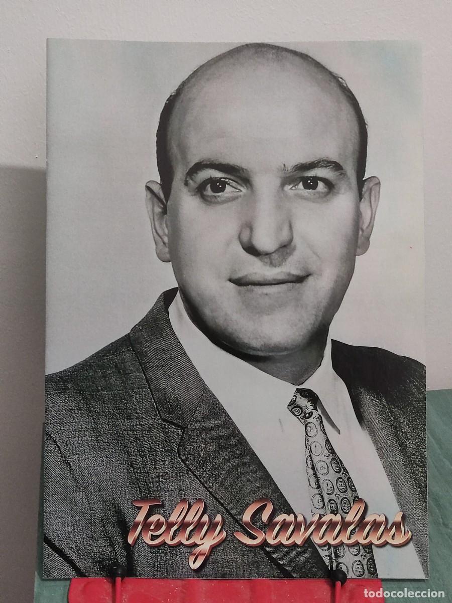 Cine: Telly Savalas . Reportaje 8 paginas revista Accion cine