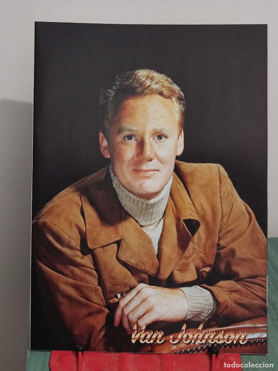 Cine: Van Johnson . Reportaje 8 paginas revista Accion cine