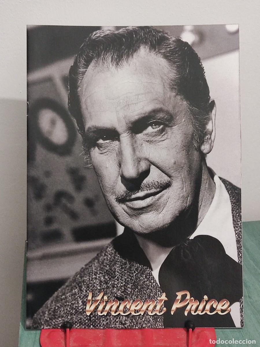 Cine: Vincent Price . Reportaje 8 paginas revista Accion cine