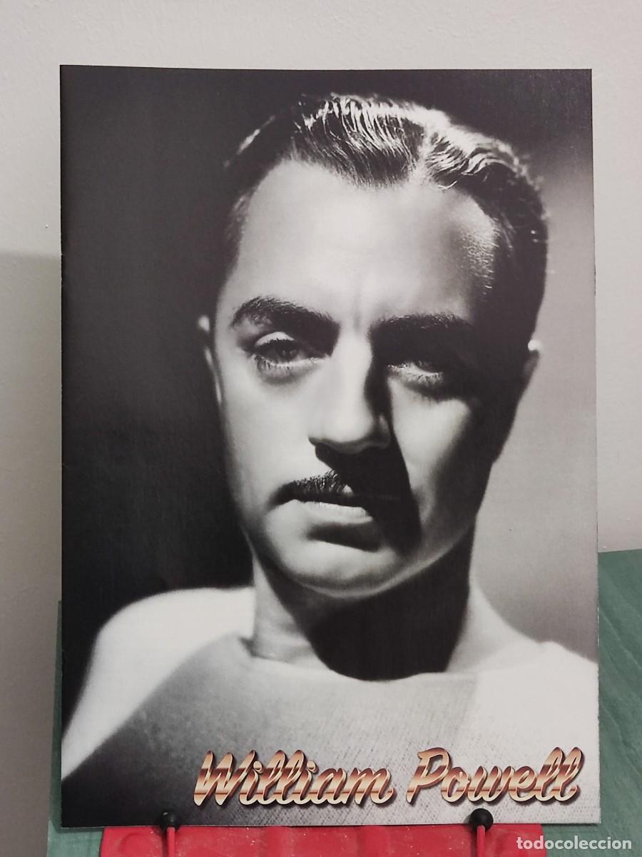 Cine: William Powell . Reportaje 8 paginas revista Accion cine