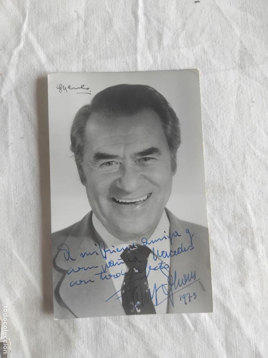 Cine: FRANZ JOHAM FOTOGRAFIA FIRMADA Y DEDICADA.