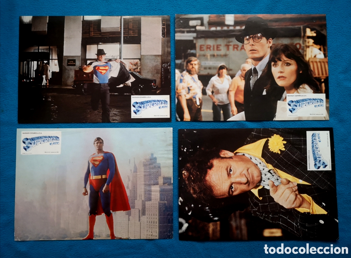 Cine: SUPERMAN - 6 FOTOCROMOS