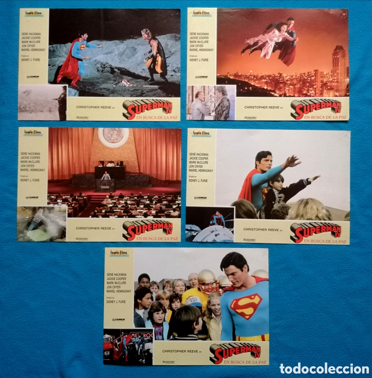 Cine: SUPERMAN IV - 5 FOTOCROMOS