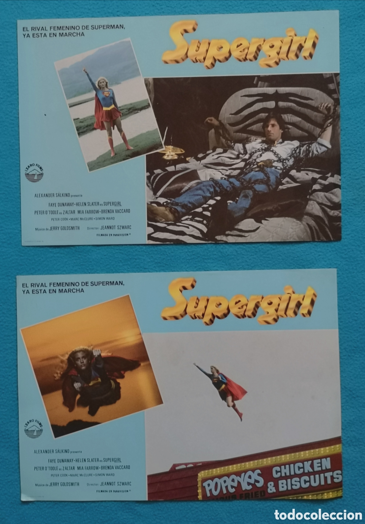 Cine: SUPERGIRL - 2 FOTOCROMOS