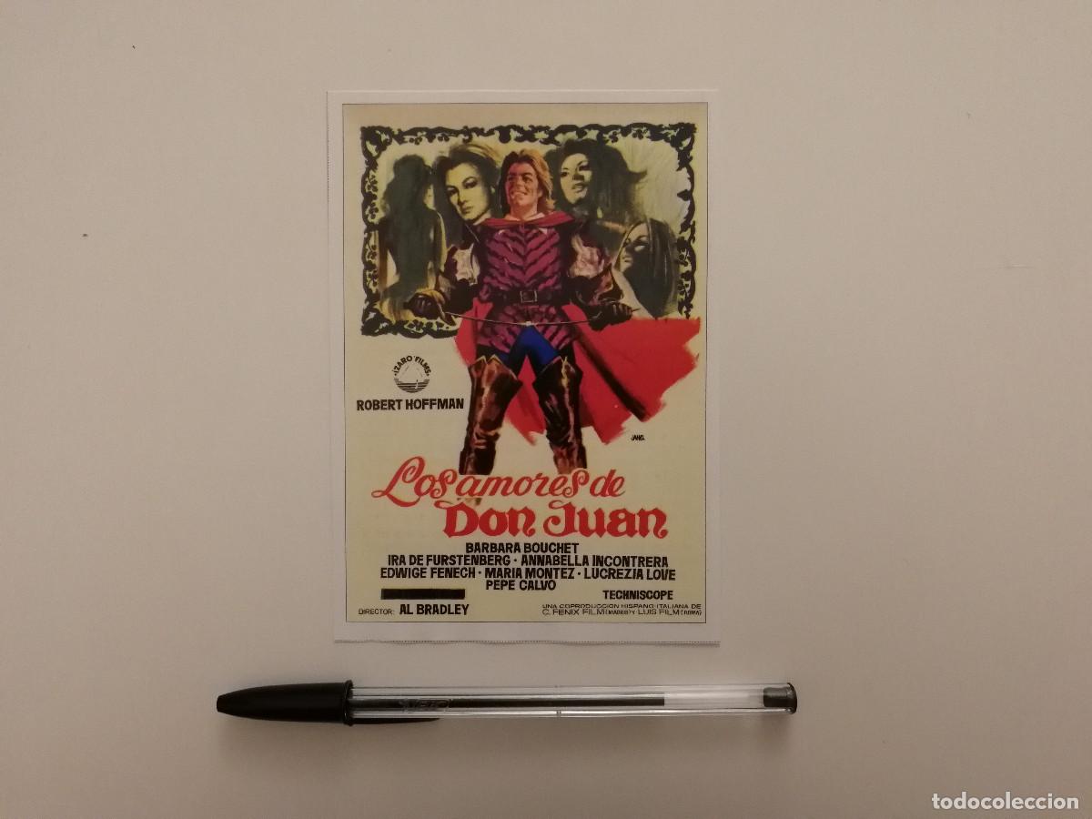 Cine: FICHA COLECCIONABLE -10*15- LOS AMORES DE DON JUAN TENORIO - EDWIGE FENECH - BARBARA BOUCHET