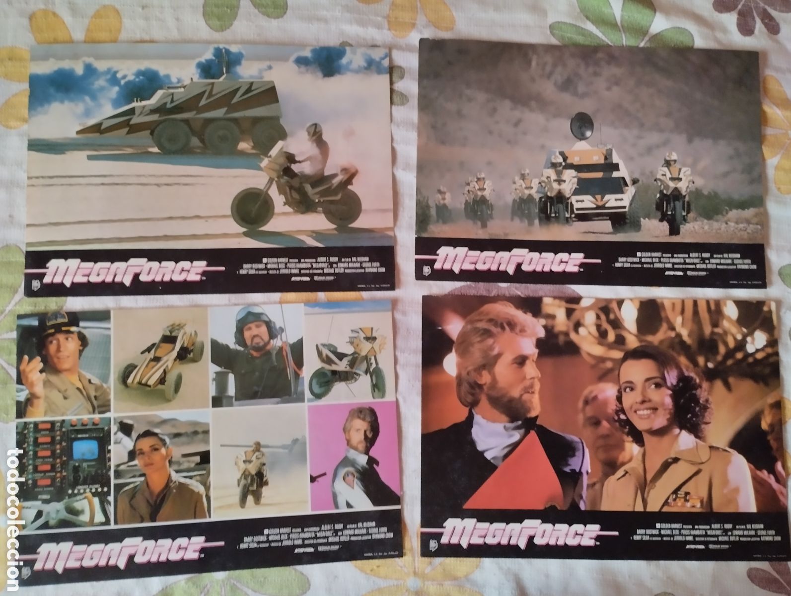 Cine: 12 FOTOCROMOS - MEGAFORCE - SER COMPLETO