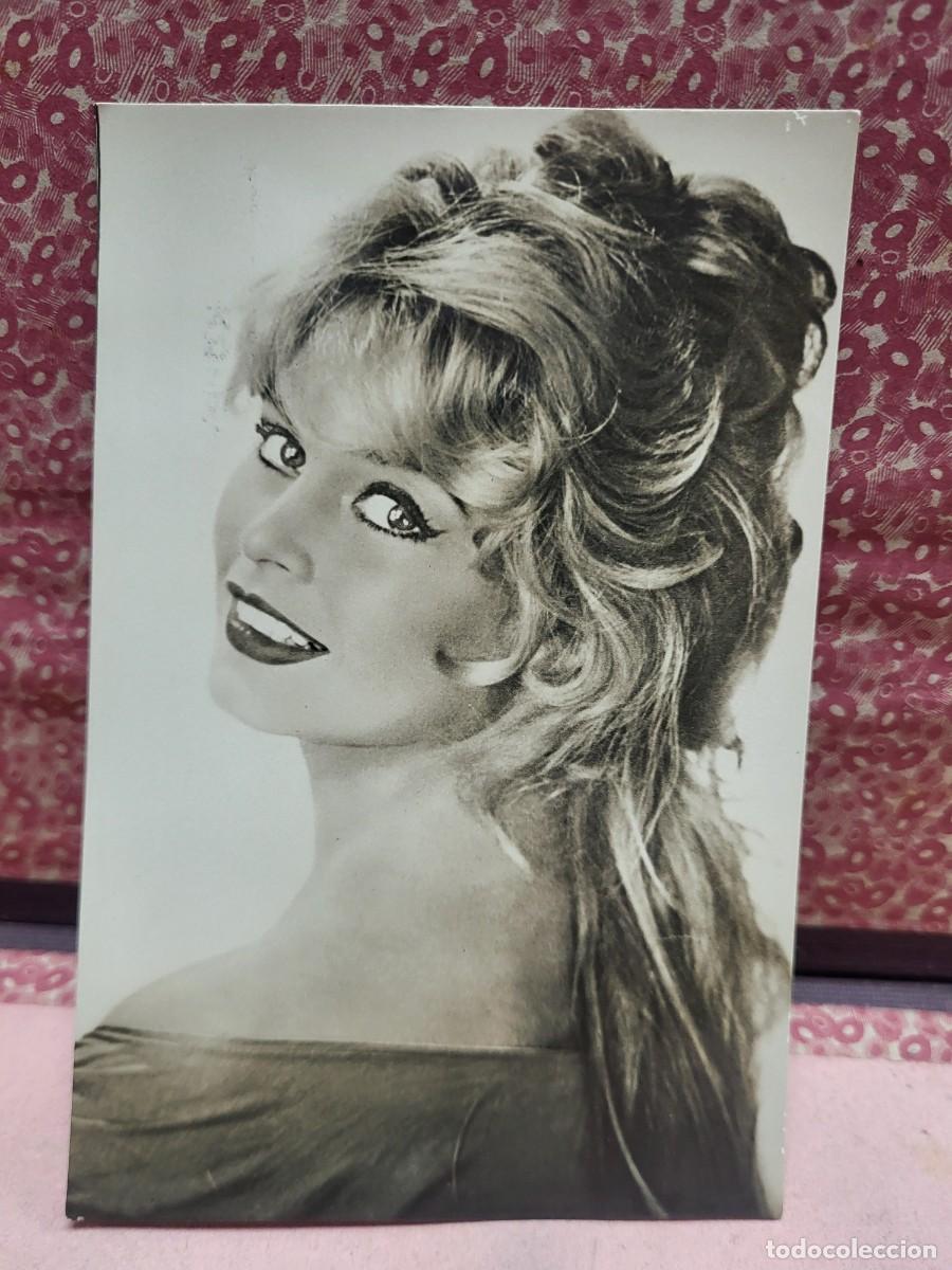 Cine: ANTIGUA POSTAL ACTRIZ CINE BRIGITTE BARDOT KORES CARBOPLAN