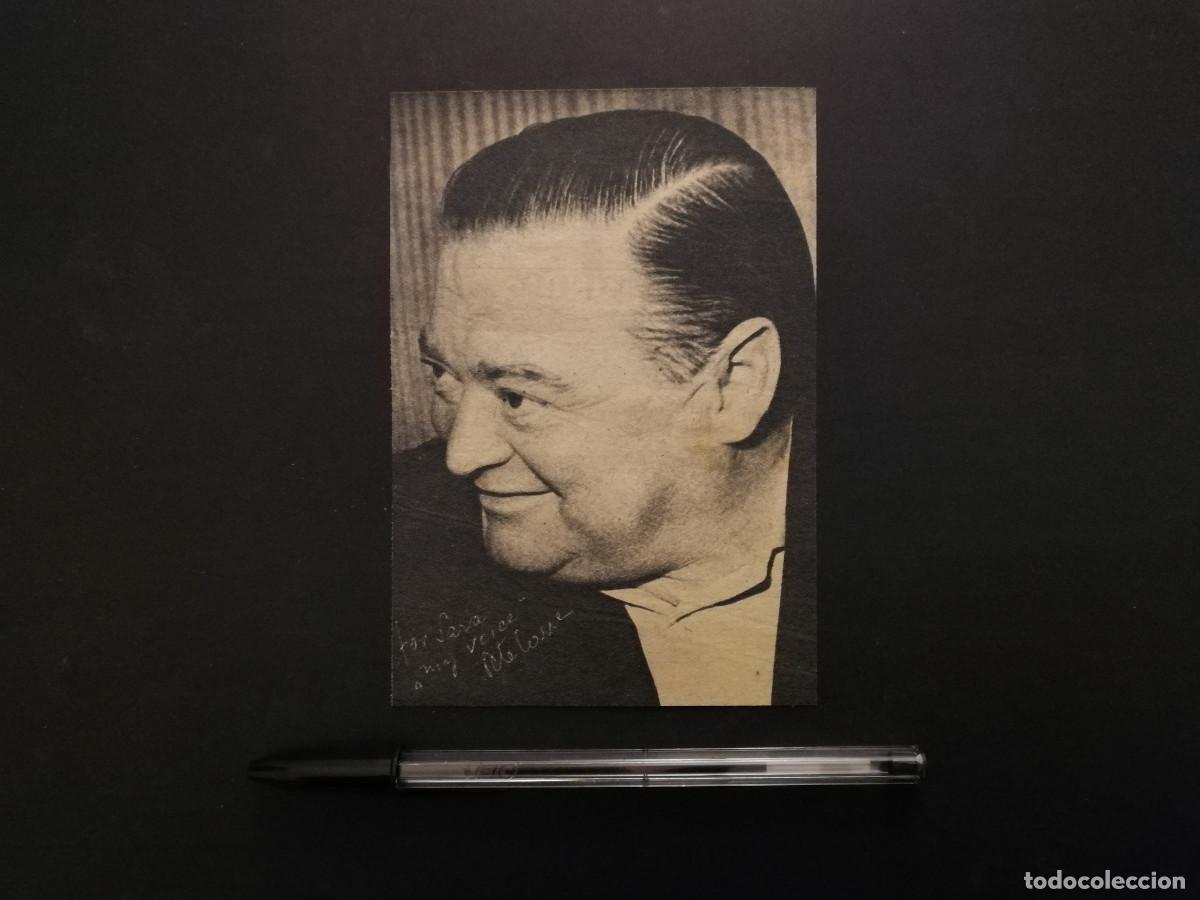 Cine: TARJETA ACARTONADA -9*13- PETER LORRE