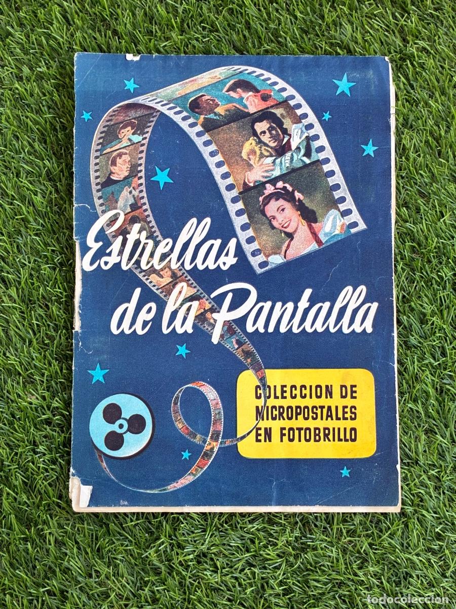 Cine: &Aacute;lbum original &ldquo;Estrellas de la Pantalla&rdquo; (a&ntilde;os 40/50),Editorial RUIZ ROMERO