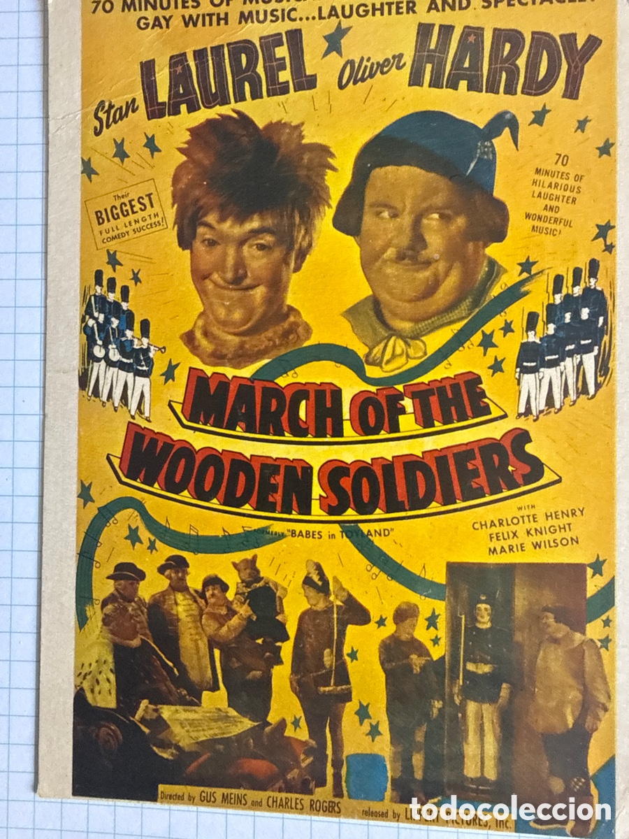 Cine: Lauren y Hardy. March of The wooden soldiers