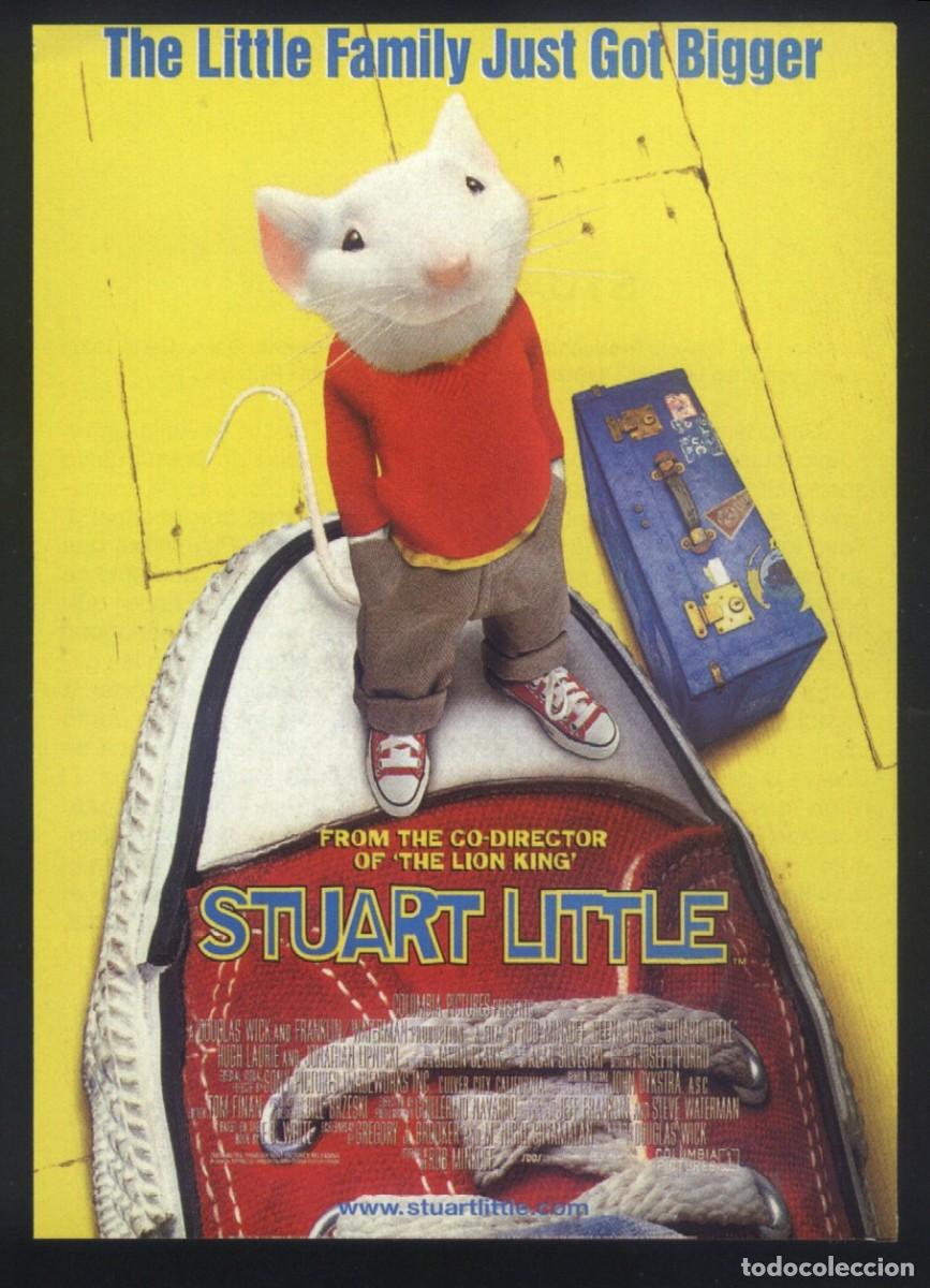 Cine: Q-11922- Stuart Little (FICHA T&Eacute;CNICA) Jonathan Lipnicki - Geena Davis - Hugh Laurie - Julia Sweeney