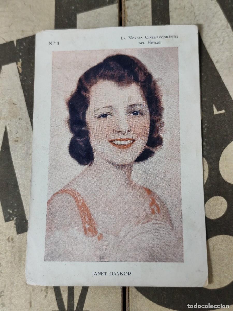 Cine: Janet Gaynor N&deg;1 La novela cinematogr&aacute;fica del Hogar