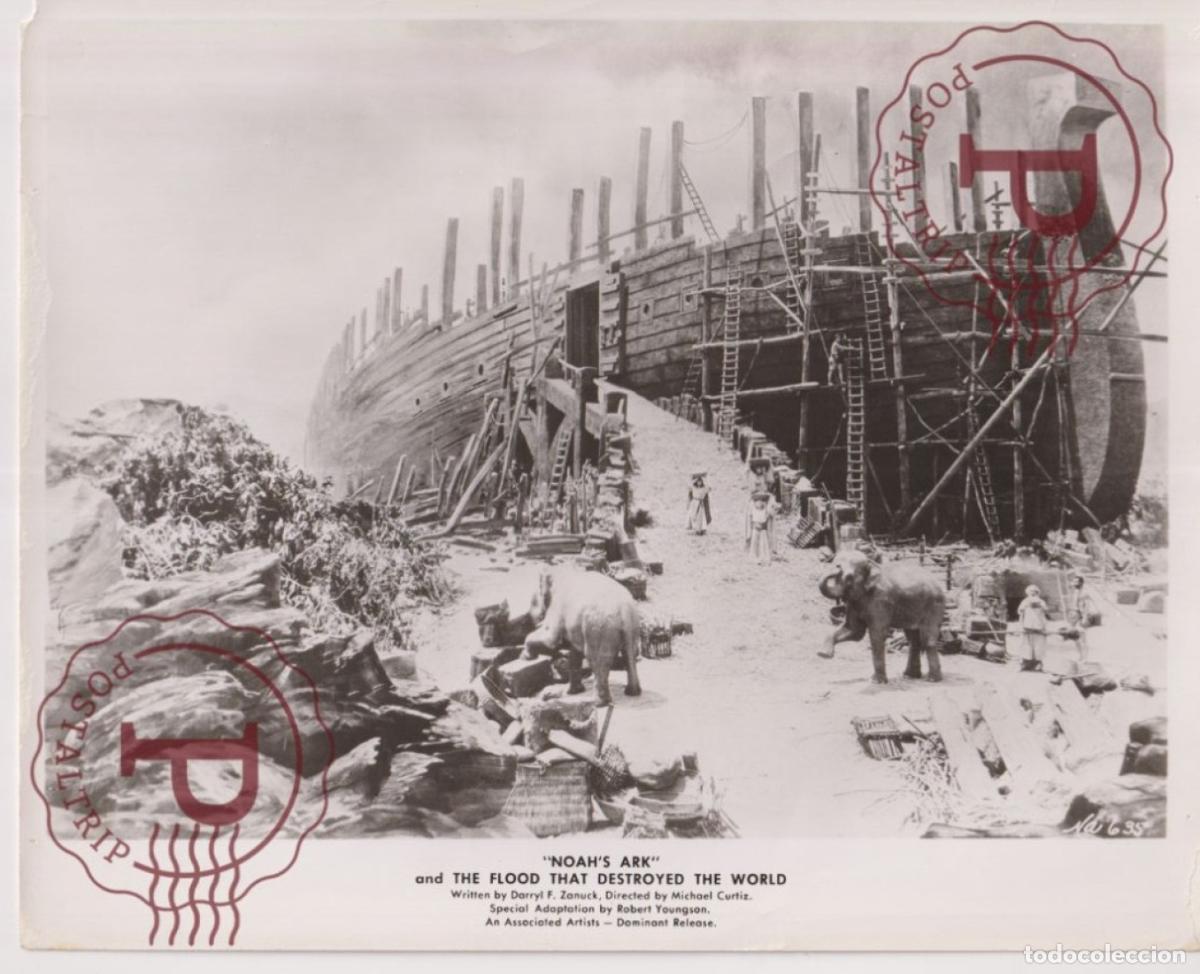 Cin&eacute;ma: Noahs Ark Dir. Michael Curtiz. CINE FILMS. ACTOR. ACTRESS +- 25X20CM