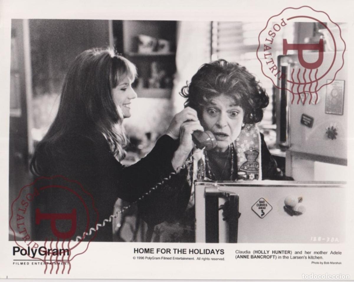 Cinema: Home For The Holidays Holly Hunter, Anne Bancroft. CINE FILMS. ACTOR. ACTRESS +- 25X20CM