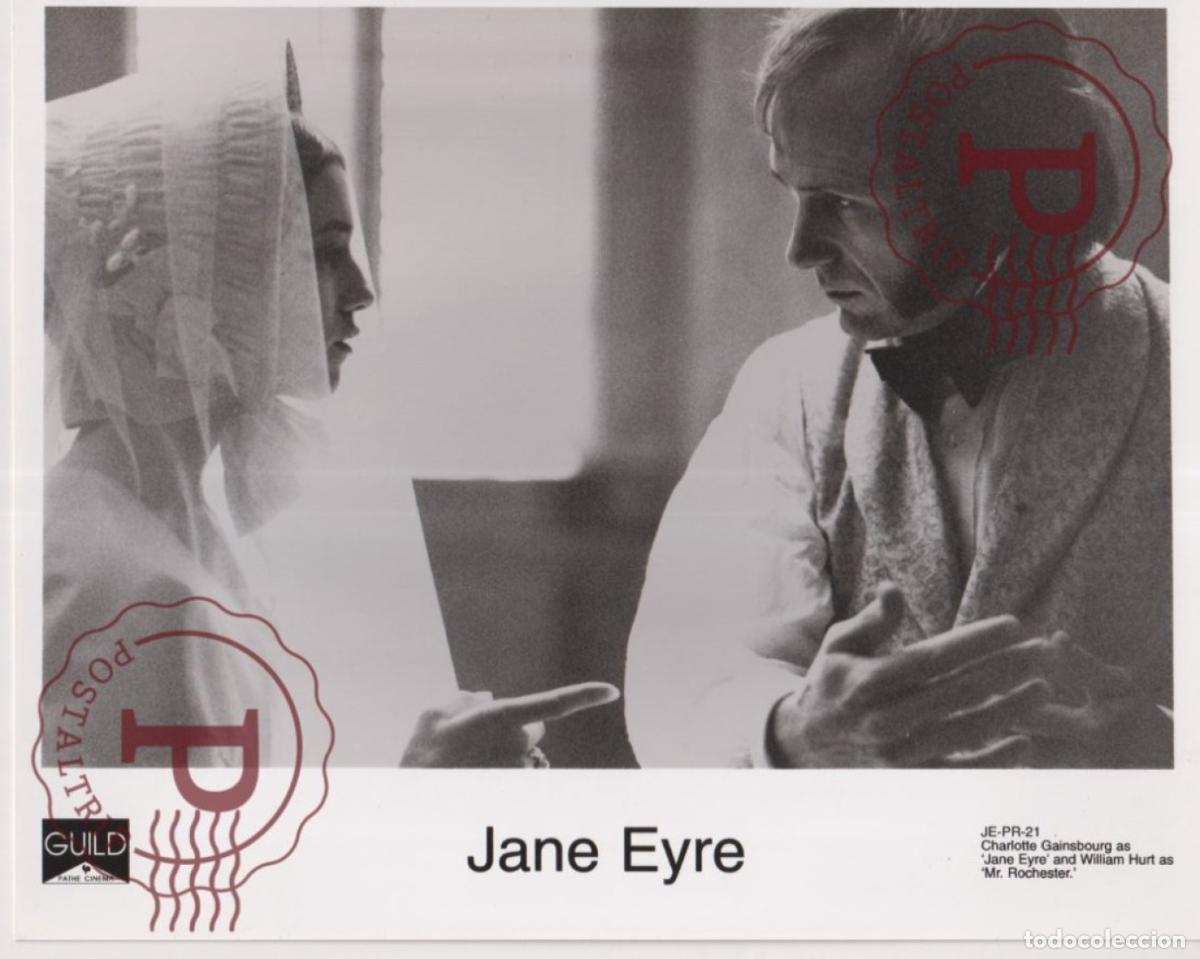 Cinema: Jane Eyre Charlotte Gainsbourg, William Hurt. CINE FILMS. ACTOR. ACTRESS +- 25X20CM