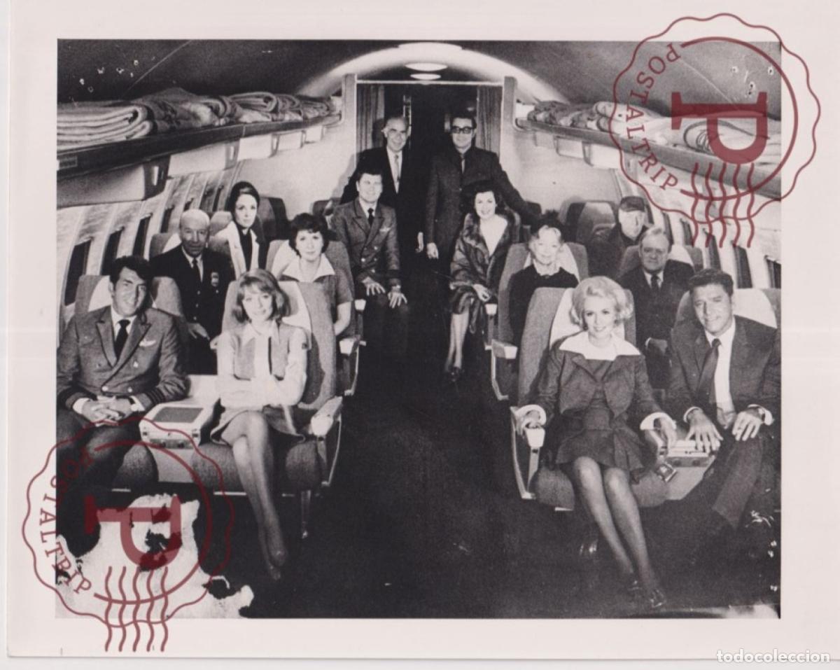 Cin&eacute;ma: Airpot 1969 CINE FILMS. ACTOR. ACTRESS +- 25X20CM