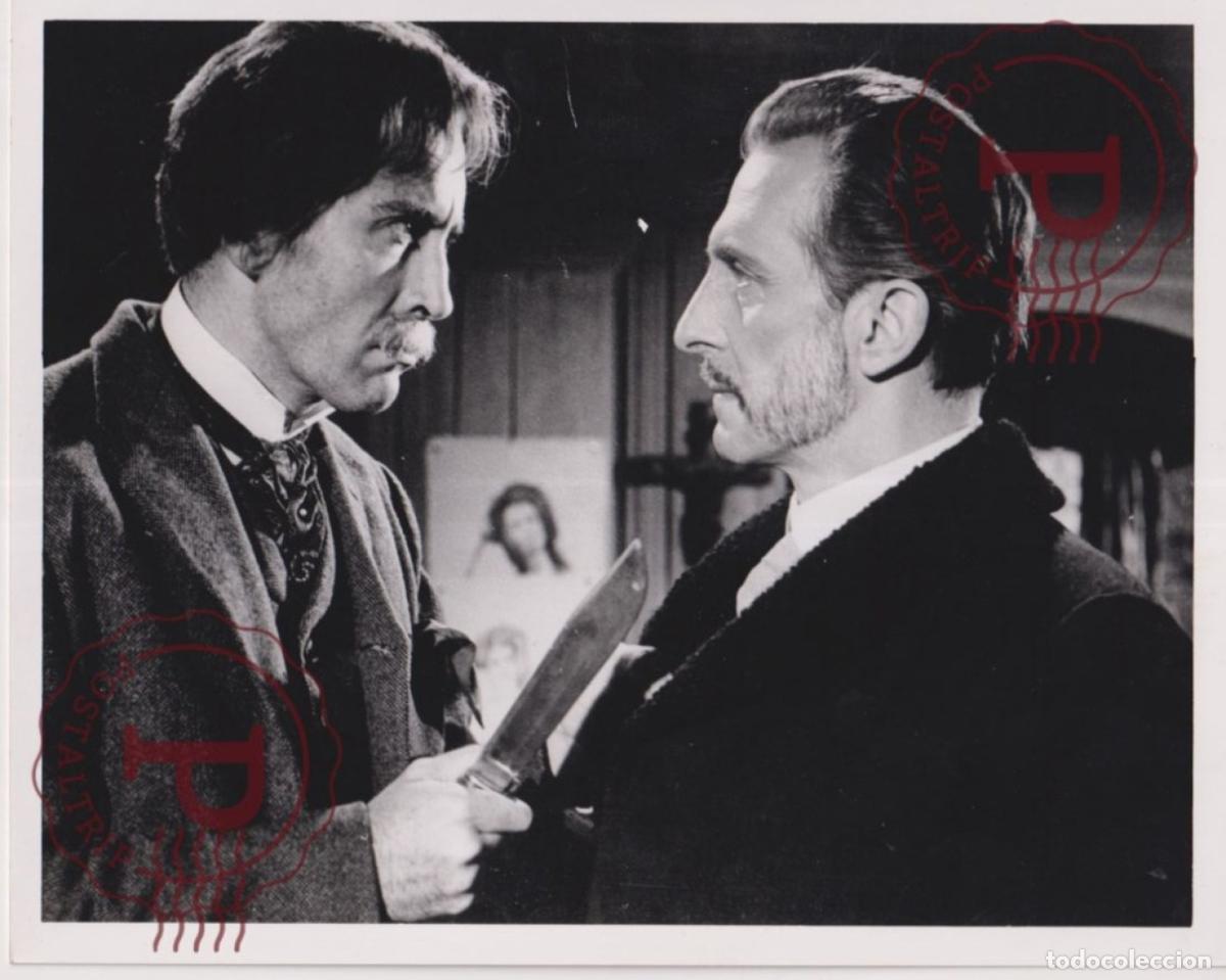 Cin&eacute;ma: The Gorgon Christopher Lee y Peter Cushing CINE FILMS. ACTOR. ACTRESS +- 25X20CM