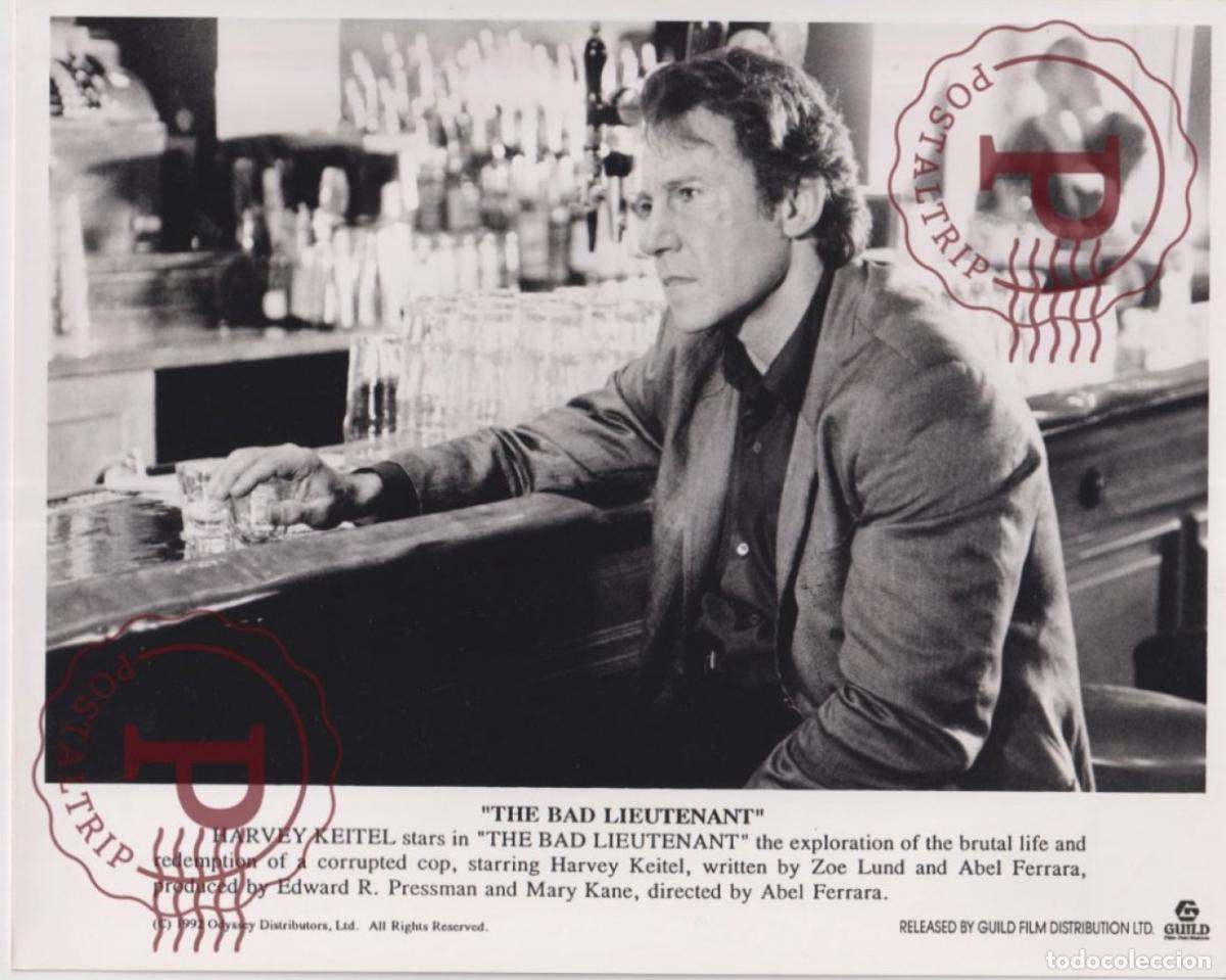 Cin&eacute;ma: The Bad Lieutenant Harvey Keitel CINE FILMS. ACTOR. ACTRESS +- 25X20CM
