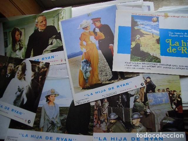 Cine: LA HIJA DE RYAN DAVID LEAN ROBERT MITCHUM SET 12 FOTOCROMOS y Ficha ORIGINAL ESPA&Ntilde;OL