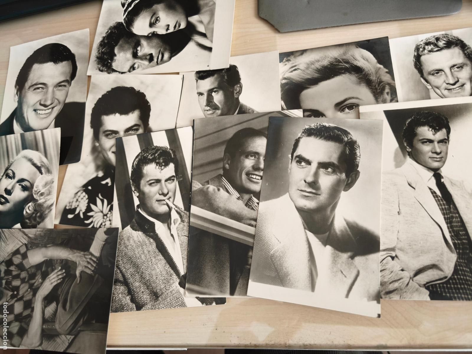 Cine: Doce postales de actores de cine a&ntilde;os 50.
