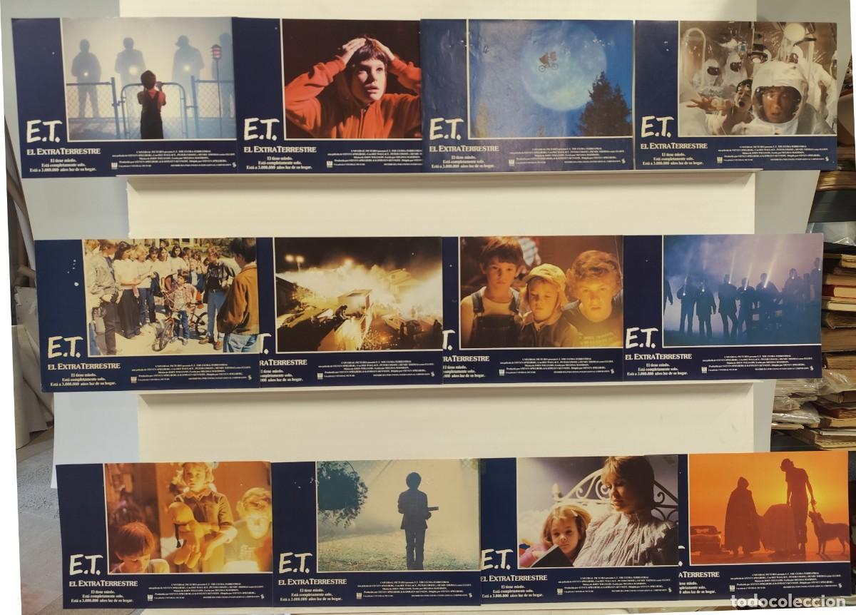 Cine: E.T. EL EXTRATERRESTRE. STEVEN SPIELBERG. 12 FOTOCROMOS