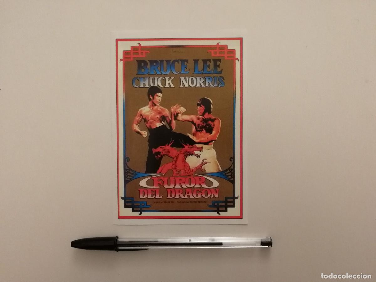 Cine: FICHA COLECCIONABLE -10*15- EL FUROR DEL DRAGON - BRUCE LEE - KUNG FU ARTES MARCIALES