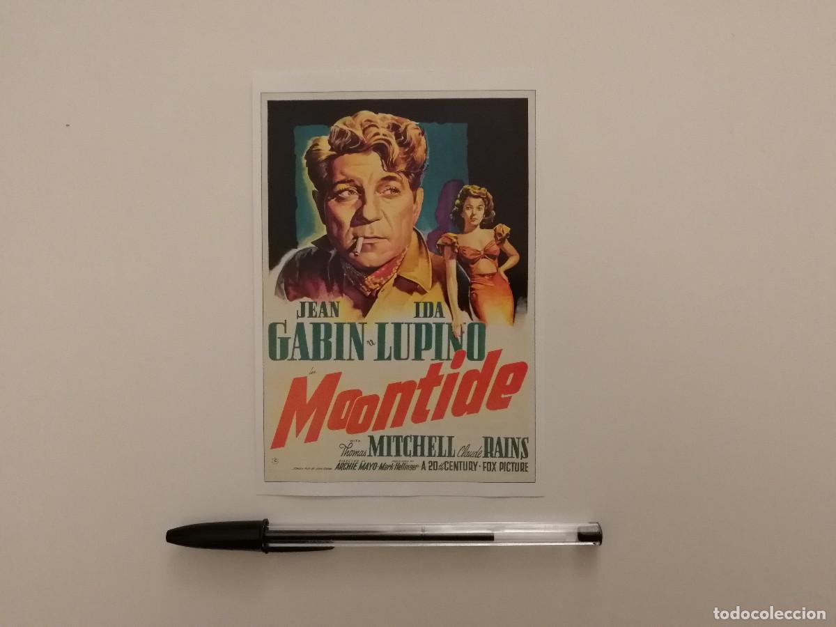Cine: FICHA COLECCIONABLE -10*15- Marea de luna - CINE NEGRO - IDA LUPINO