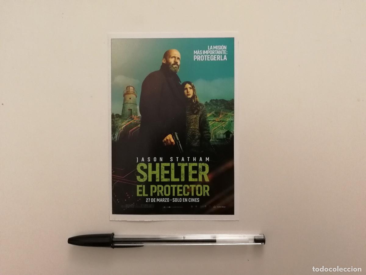 Cine: FICHA COLECCIONABLE -10*15- SHELTER EL PROTECTOR - JASON STATHAM
