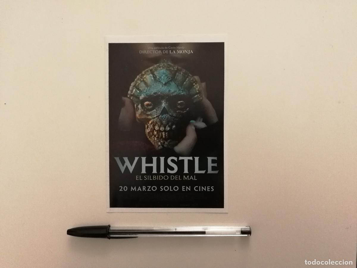 Cine: FICHA COLECCIONABLE -10*15- WHISTLE EL SILBIDO DEL MAL - TERROR SLASHER - Corin Hardy
