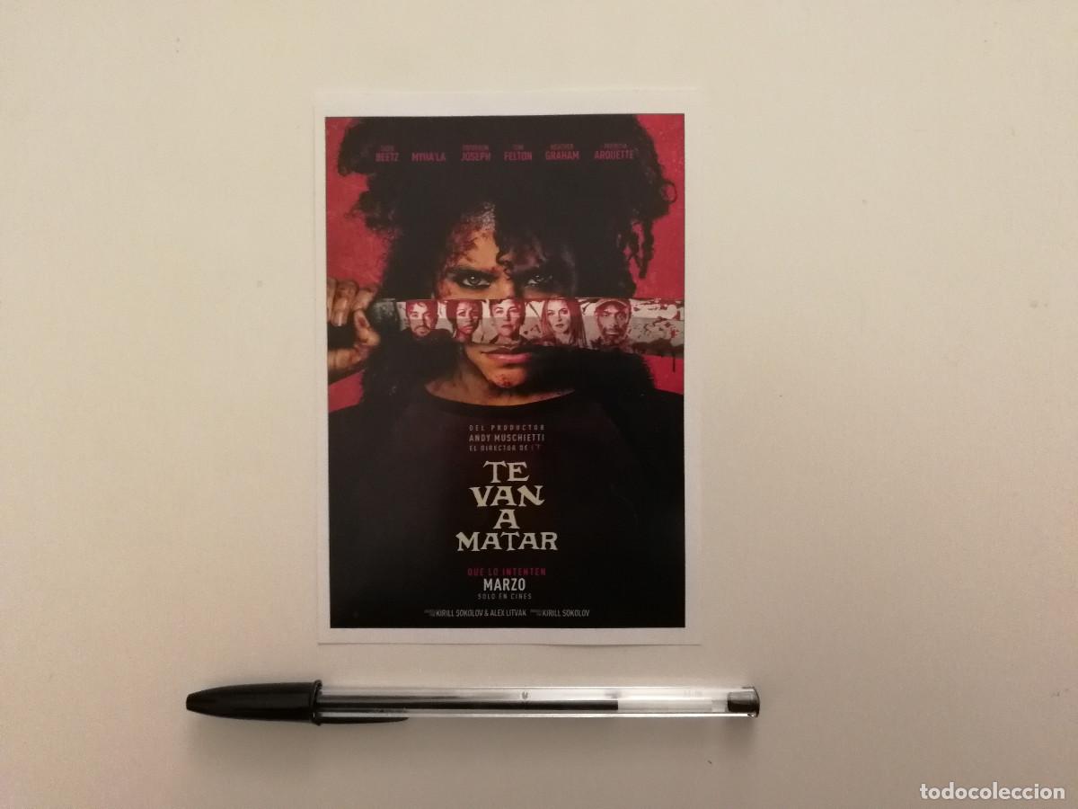 Cine: FICHA COLECCIONABLE -10*15- TE VAN A MATAR - TERROR - Kirill Sokolov