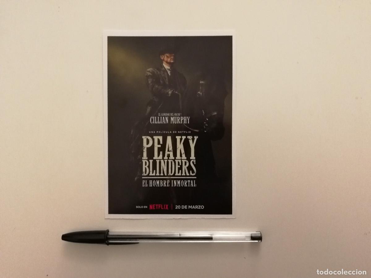 Cine: FICHA COLECCIONABLE -10*15- PEAKY BLINDERS - CILLIAN MURPHY