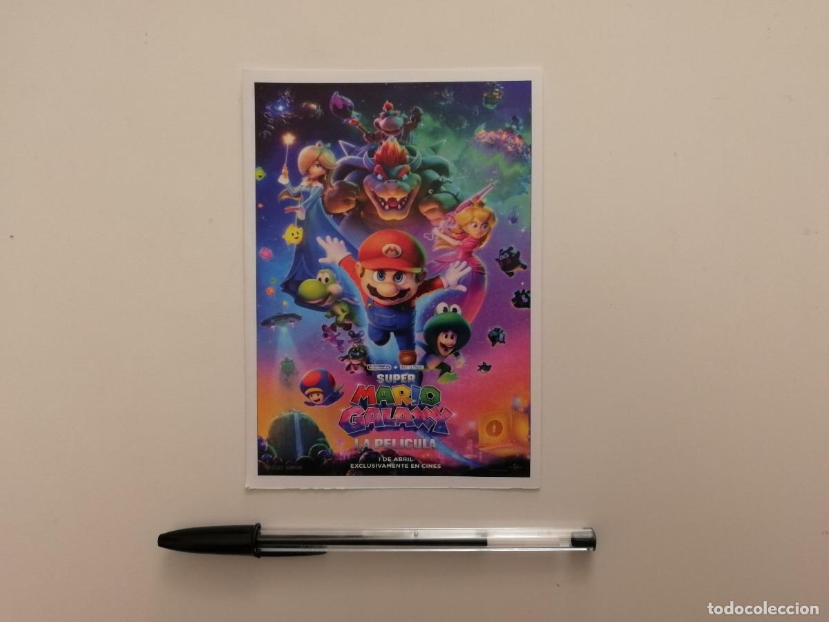 Cine: FICHA COLECCIONABLE -10*15- Super Mario Galaxy La Pel&iacute;cula - NINTENDO BROS