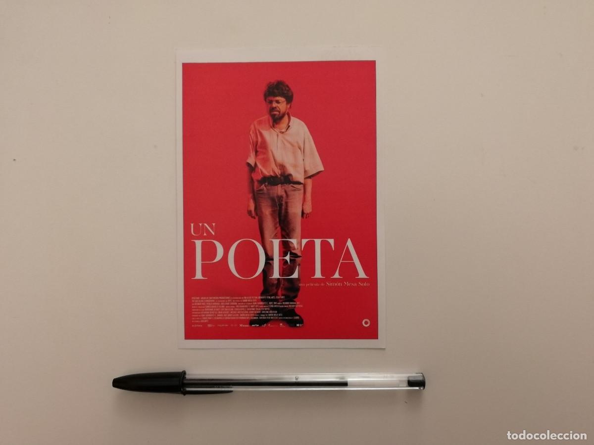 Cine: FICHA COLECCIONABLE -10*15- UN POETA - Sim&oacute;n Mesa Soto
