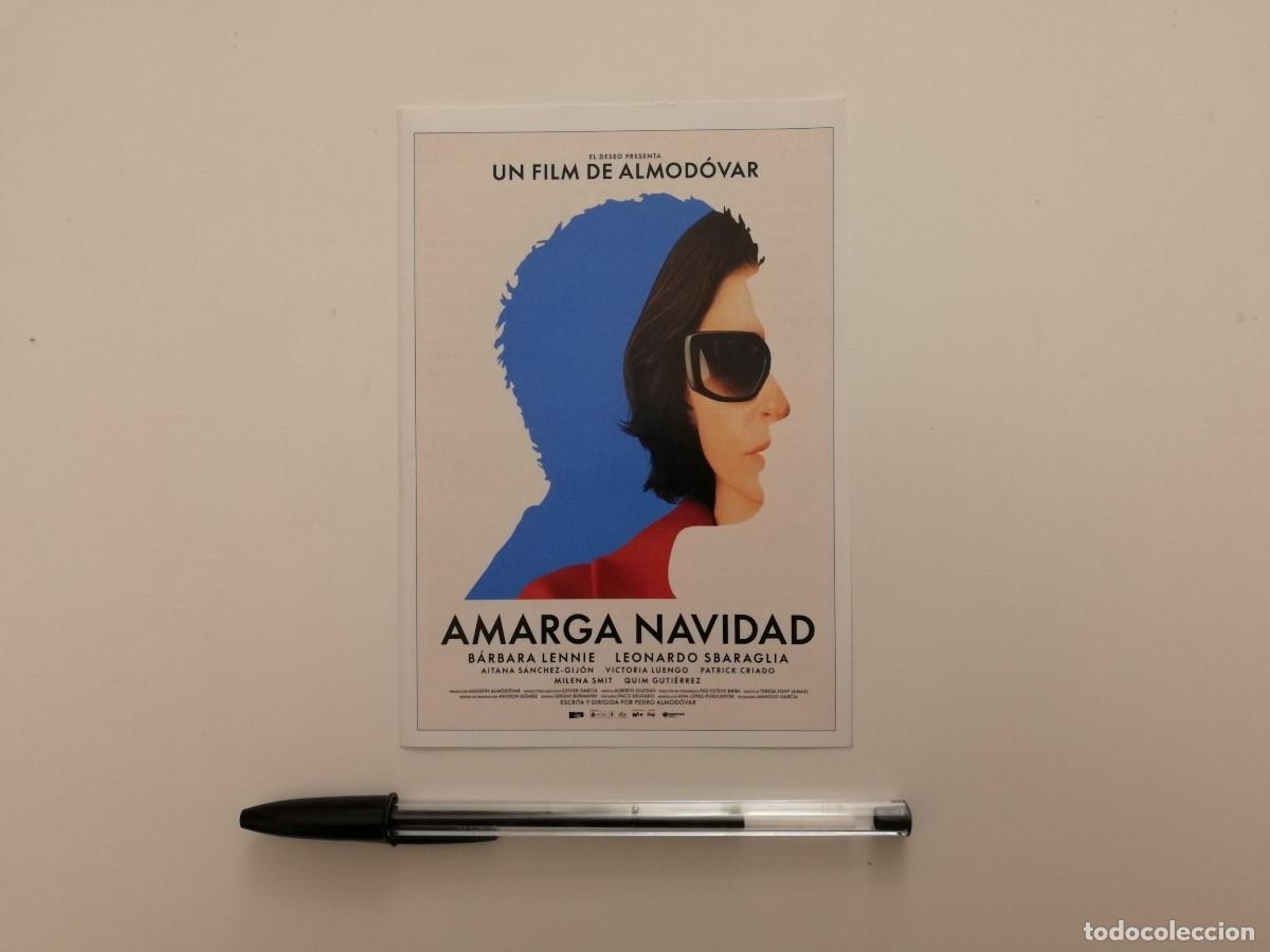 Cine: FICHA COLECCIONABLE -10*15- AMARGA NAVIDAD - Pedro Almod&oacute;var