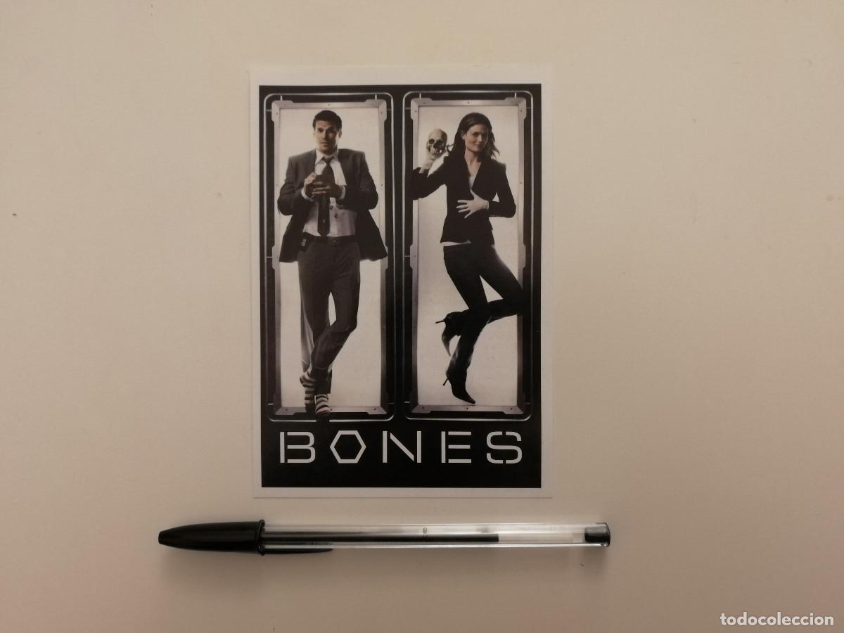 Cine: FICHA COLECCIONABLE -10*15- BONES- SERIE TV - Emily Deschanel