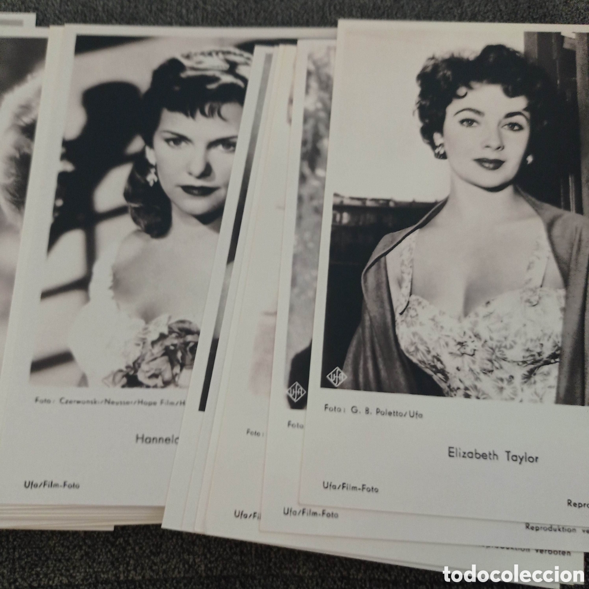 Cine: Postales actriz cine 50