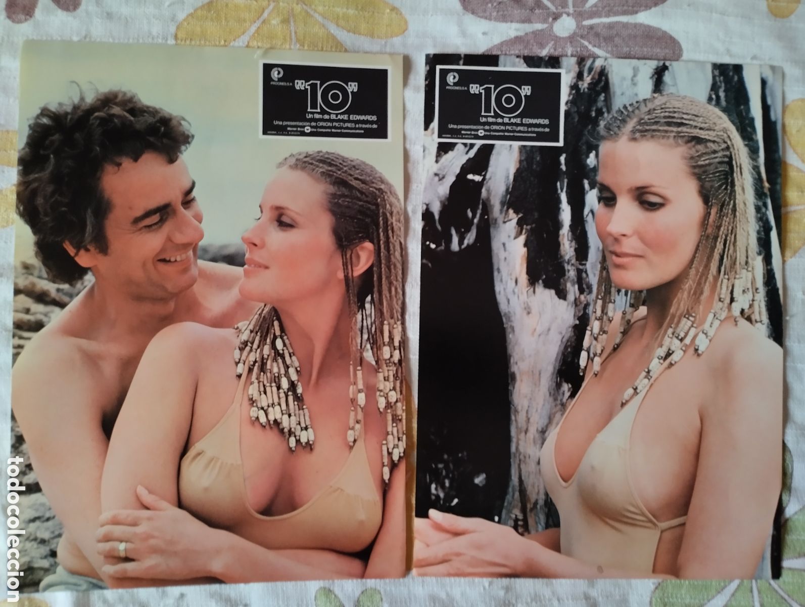 Cine: 12 FOTOCROMOS - 10 LA MUJER PERFECTA - SET COMPLETO - BO DEREK