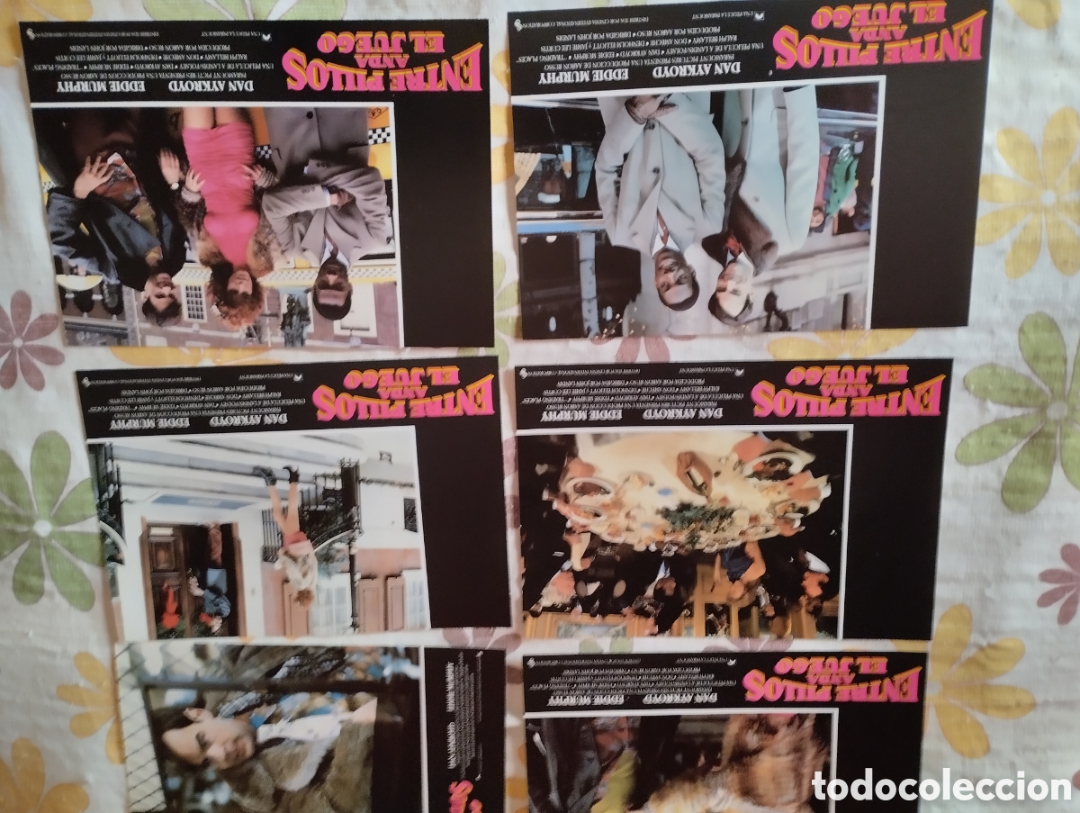 Cine: 12 FOTOCROMOS - ENTRE PILLOS ANDA EL JUEGO - SET COMPLETO - EDDIE MURPHY