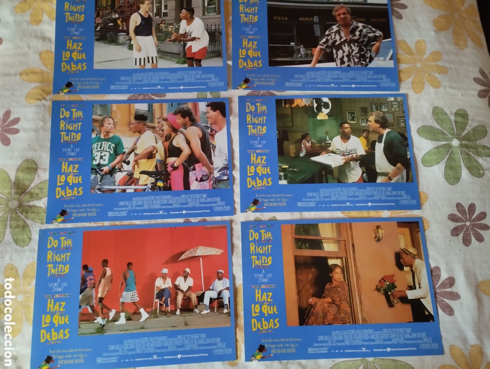 Cine: 12 FOTOCROMOS - HAZ LO QUE DEBAS - SET COMPLETO